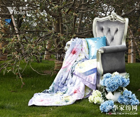 紫羅蘭家紡輕柔呵護母親的夢境