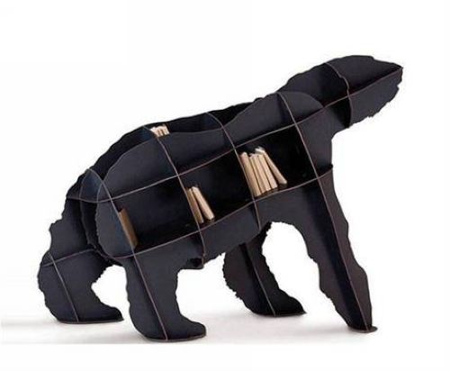 法國(guó)ibride Joe北極熊儲(chǔ)物書(shū)架