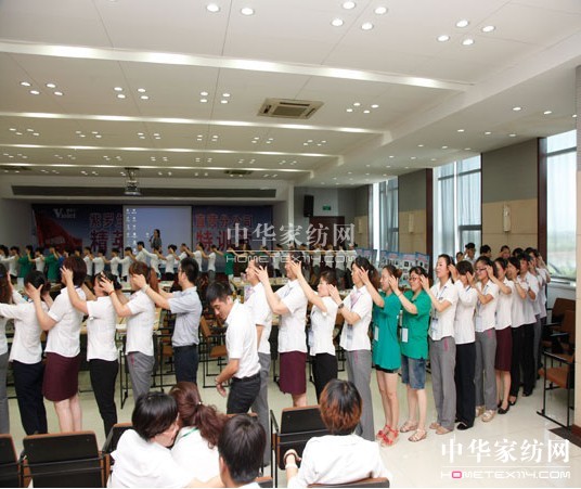 火熱夏季,紫羅蘭家紡特訓展開