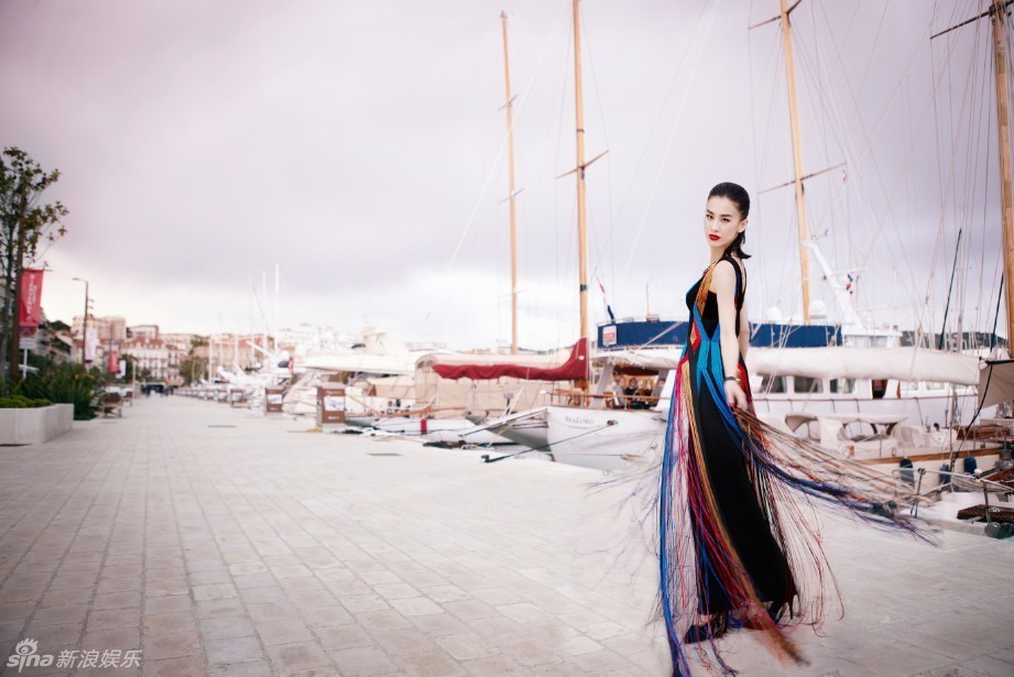 黃圣依全新時尚大片高貴冷艷