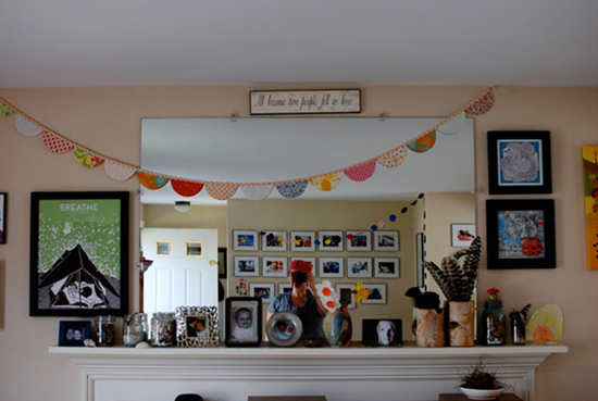 充滿甜點味道復古溫暖的家