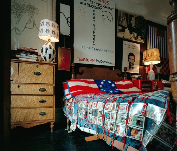 復古風潮波普布藝裝飾