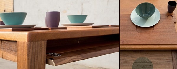 具備存儲功能的餐桌