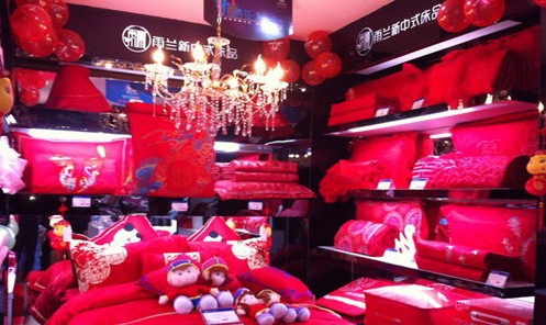 雨蘭家紡江西奉新專賣店盛大開業