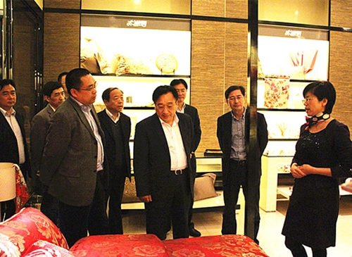 蘇州吳江區長沈國芳至太湖雪調研