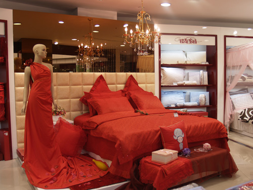 助銷售 家紡終端產品陳列有竅門