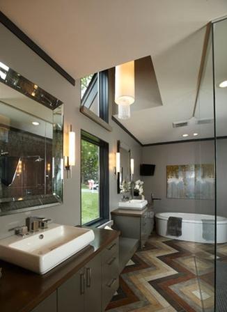 【2】家居玩色主義80后最愛彩色地板