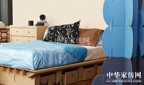 【1】瓦楞紙制成的床,你敢睡嗎?