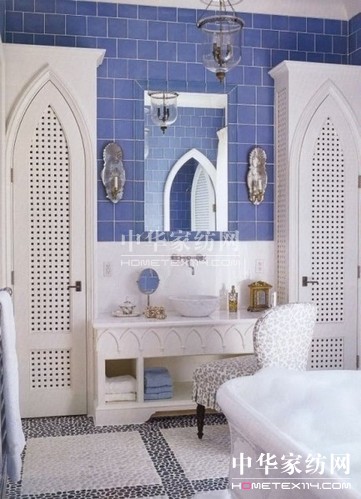 【4】盡享異域風(fēng)情 摩洛哥風(fēng)格奢華浴室