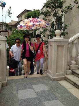 趙雅芝為博洋家紡拍攝品牌大片花絮曝光