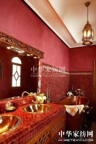 【5】盡享異域風情摩洛哥風格奢華浴室