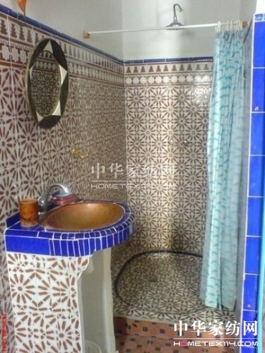 【5】盡享異域風情摩洛哥風格奢華浴室