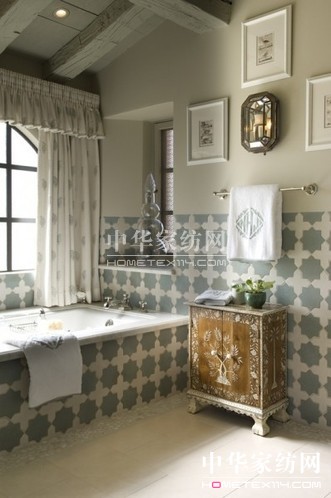 【5】盡享異域風情摩洛哥風格奢華浴室