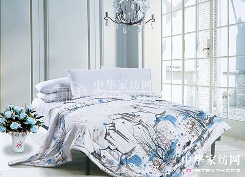 雨蘭家紡最新推出“水鄉木本”夏涼被