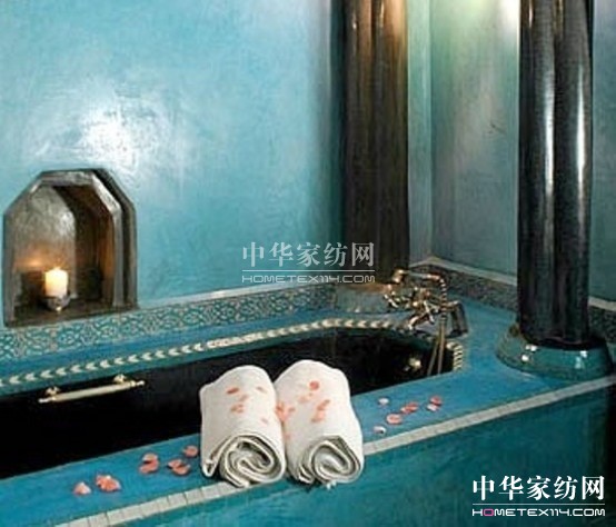 【7】盡享異域風情摩洛哥風格奢華浴室