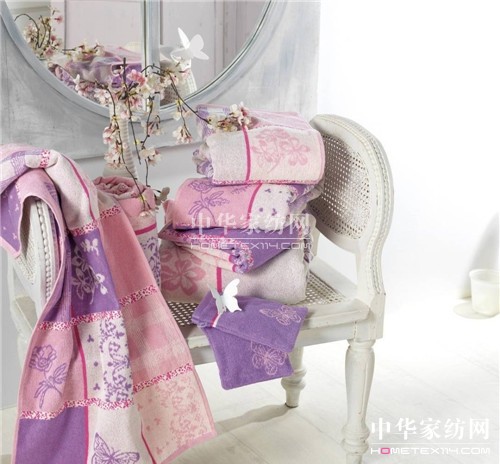 2014秋冬家居用品設計畫冊展示之毛巾