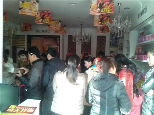 縵安頓家紡岳陽柳林洲專賣店盛裝開業