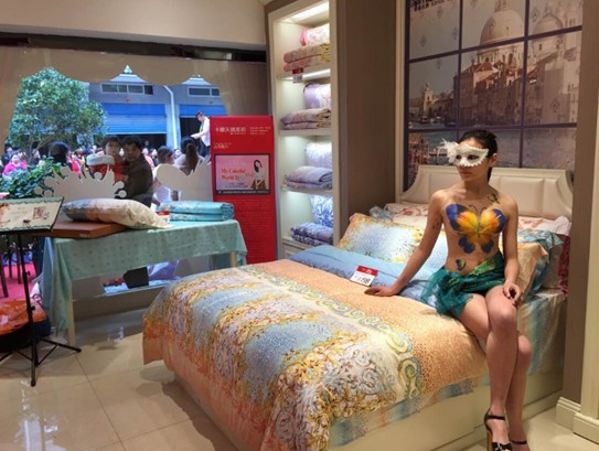 香港卡撒天嬌家紡湖南靖州店、江蘇溧陽店同日開業(yè)、現(xiàn)場火爆