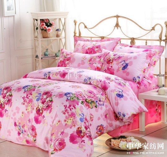 水星家紡田園床品帶你夢(mèng)回桃花源