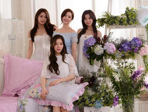 韓國(guó)女子偶像團(tuán)體“星星團(tuán)”代言百麗絲家紡