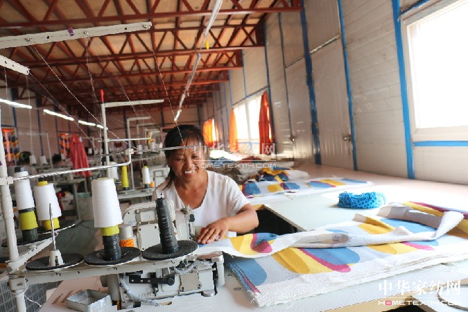 山東省陽(yáng)信縣:脫貧致富快 全靠產(chǎn)業(yè)帶