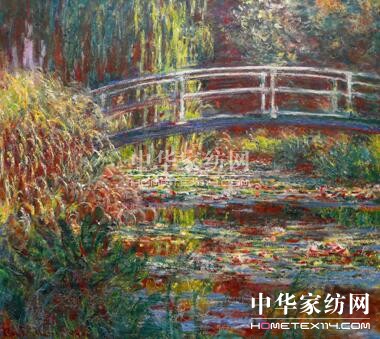 博洋家紡絢彩系列之莫奈花園