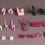 氧化鋁豬尾圈陶瓷豬尾巴豬尾圈氧化鋁