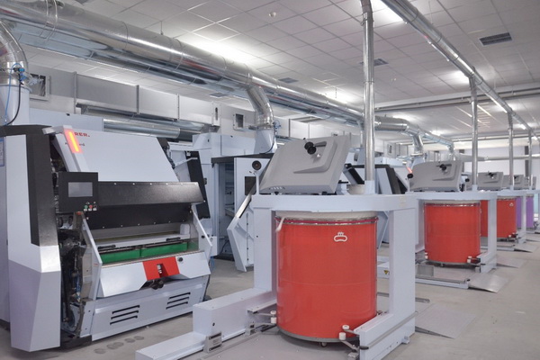 德州華源智能化高性能纖維高端定制生產(chǎn)線正式開(kāi)工投產(chǎn)