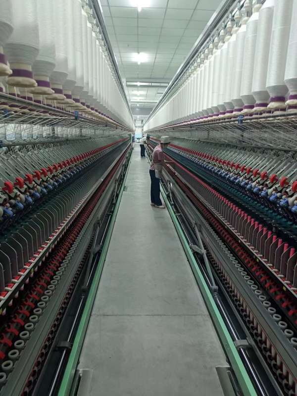 德州華源智能化高性能纖維高端定制生產(chǎn)線正式開(kāi)工投產(chǎn)